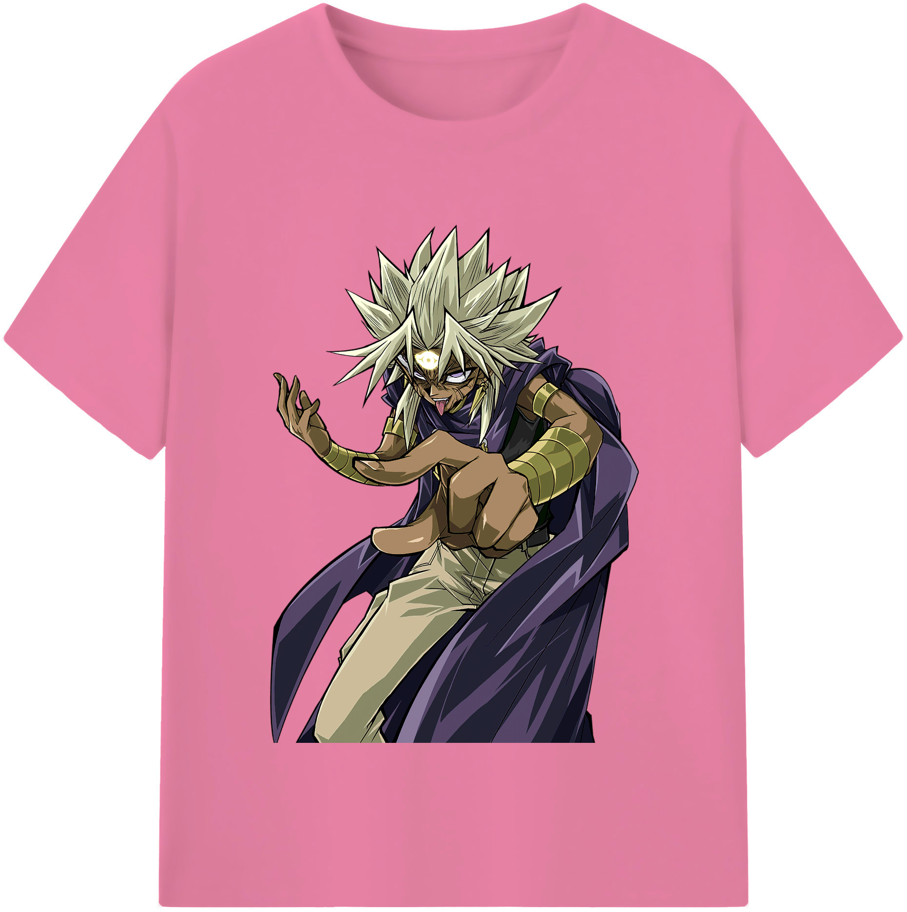 （画像用） 遊☆戯☆王 Yu-Gi-Oh! 綿100％半袖Tシャツ（フロントプリント）